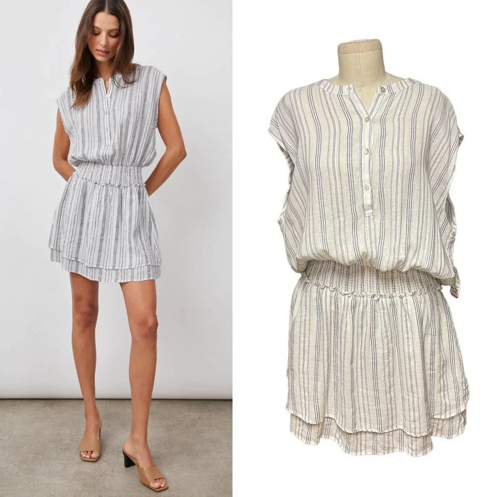 Rails Angelina Dress in Cape May Stripe Size XL